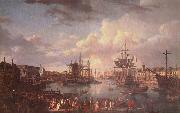 Thomas Pakenham The Port of Brest oil painting picture wholesale